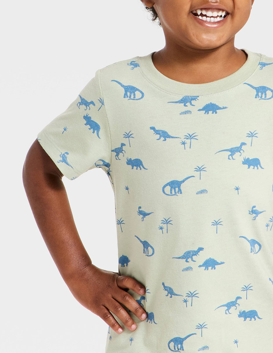 Playera manga corta para bebé niño 4
