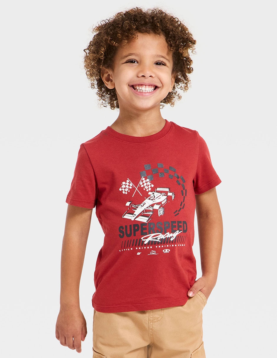 Playera manga corta para bebé niño Playera manga corta para bebé niño