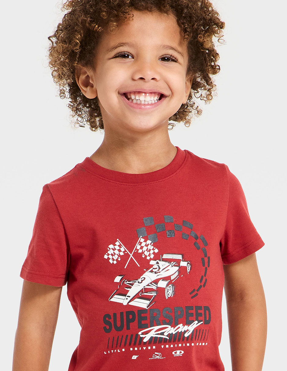 Playera manga corta para bebé niño 4