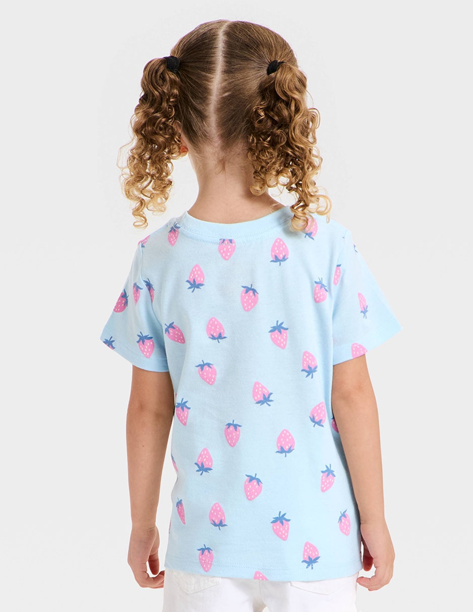 Playera manga corta para bebé niña 2