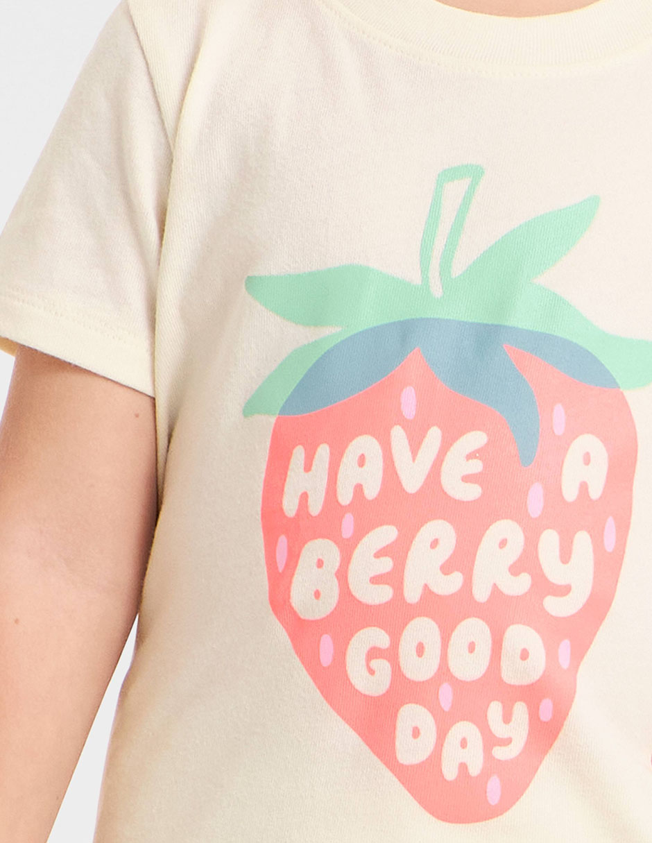 Playera manga corta para bebé niña 4