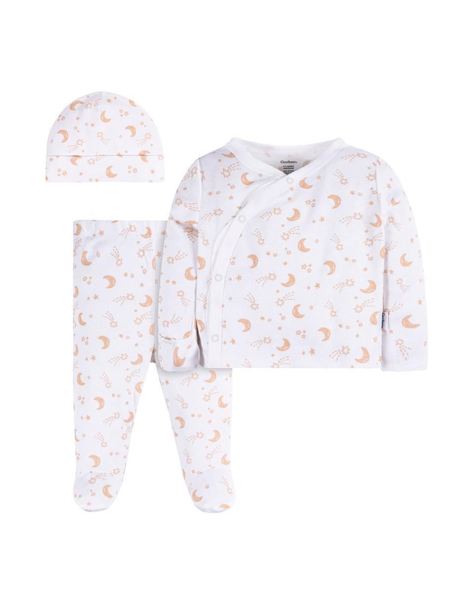 Conjunto de algodón unisex 3 piezas 1