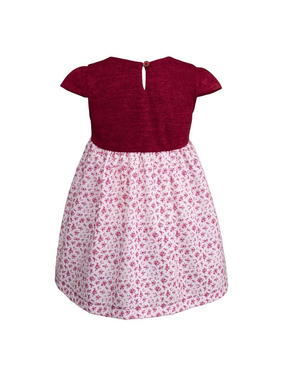 Vestido con suéter manga larga para bebé niña 5