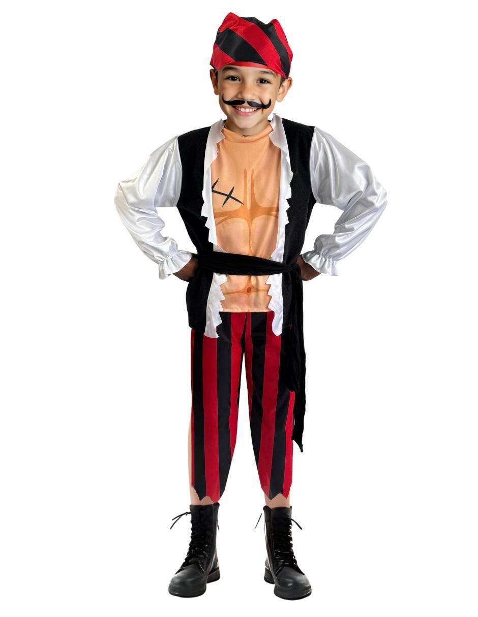Disfraz Halloween de Pirata para niño Disfraz Halloween de Pirata para niño