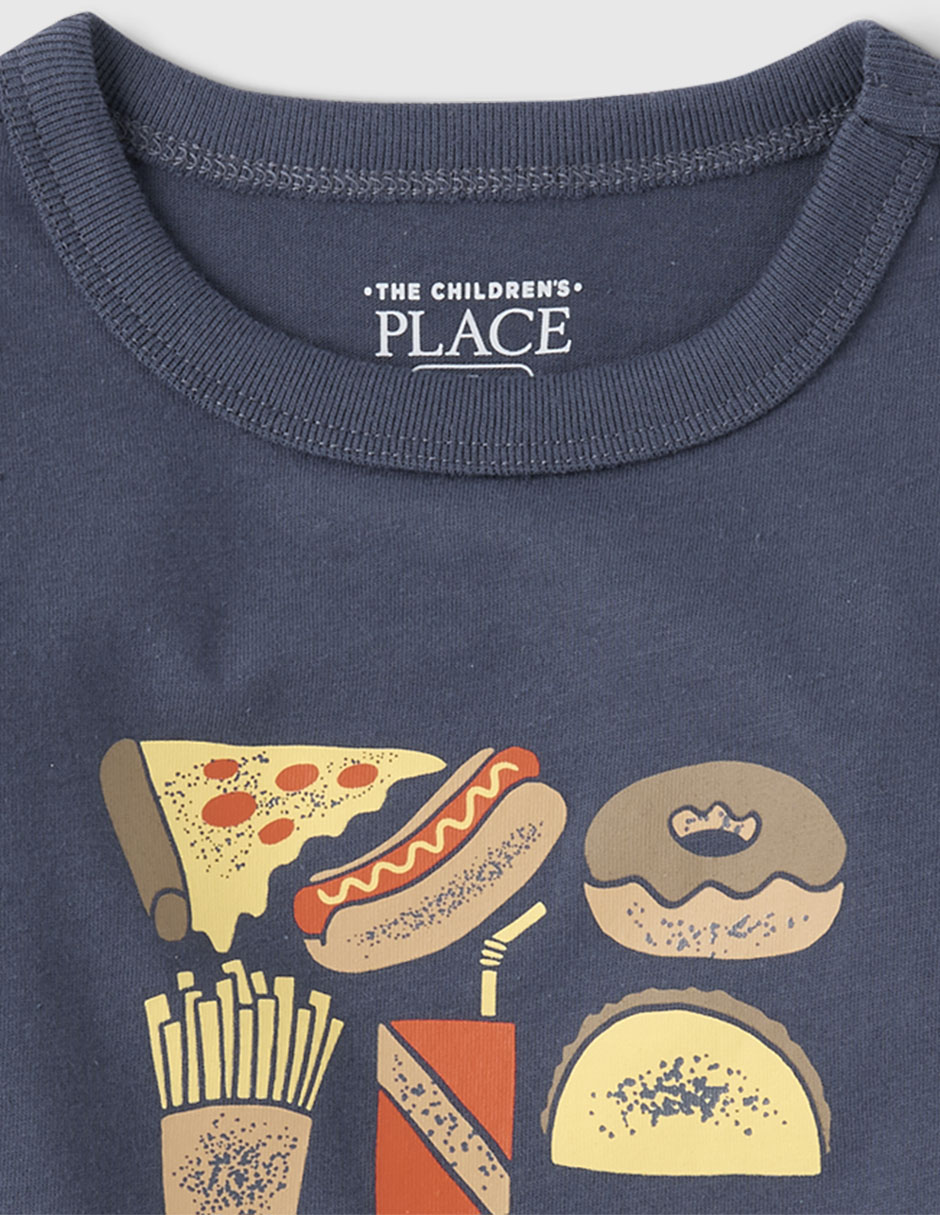 Playera manga corta para niño 2
