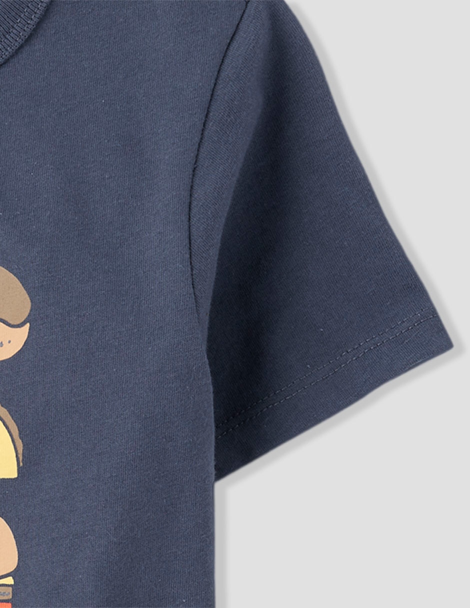 Playera manga corta para niño 3