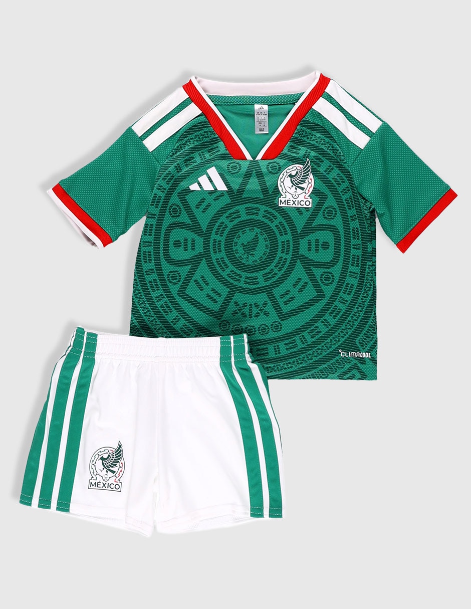 Conjunto deportivo México FMF de algodón bebé Conjunto deportivo México FMF de algodón bebé