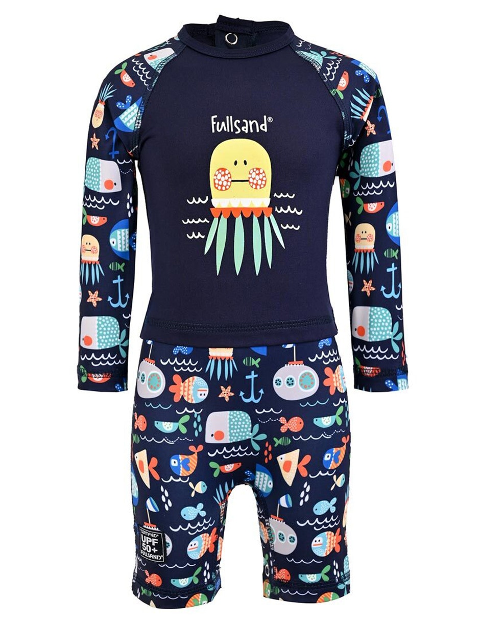 Traje de baño wetsuit Little Fishie para bebé Traje de baño wetsuit Little Fishie para bebé