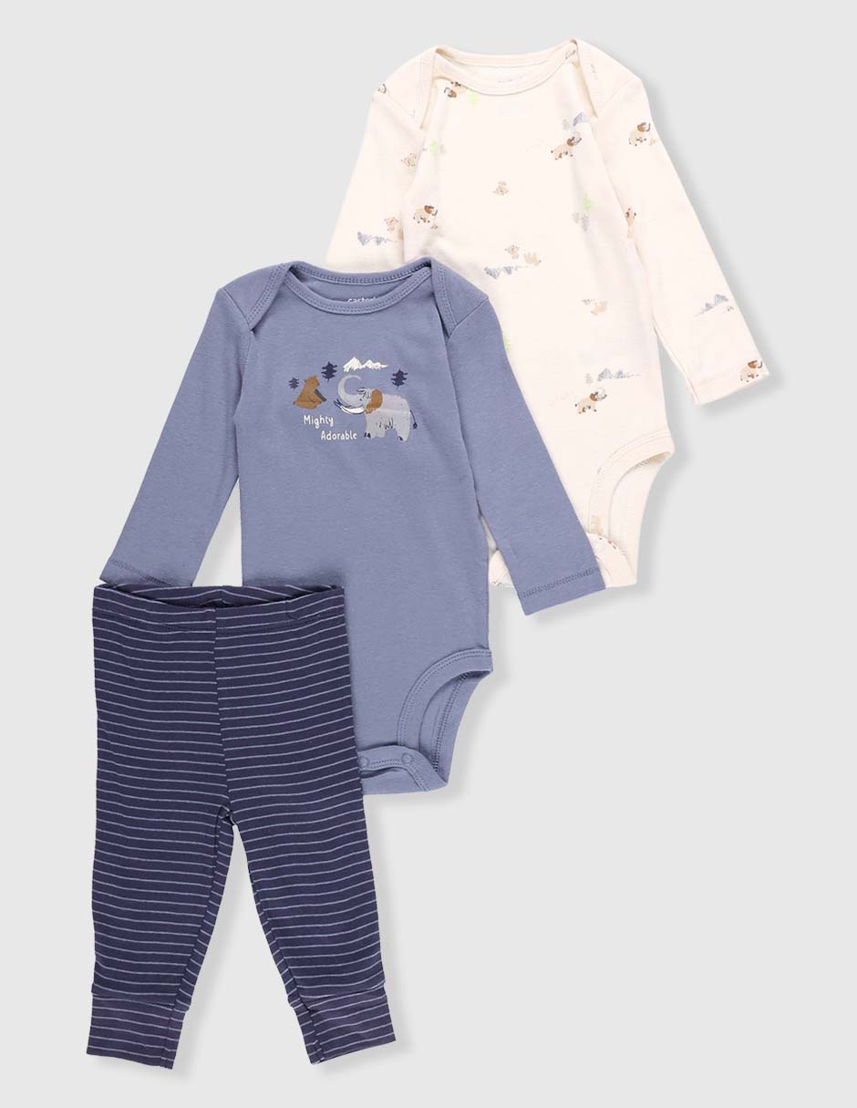 Conjunto 3 piezas Carter's