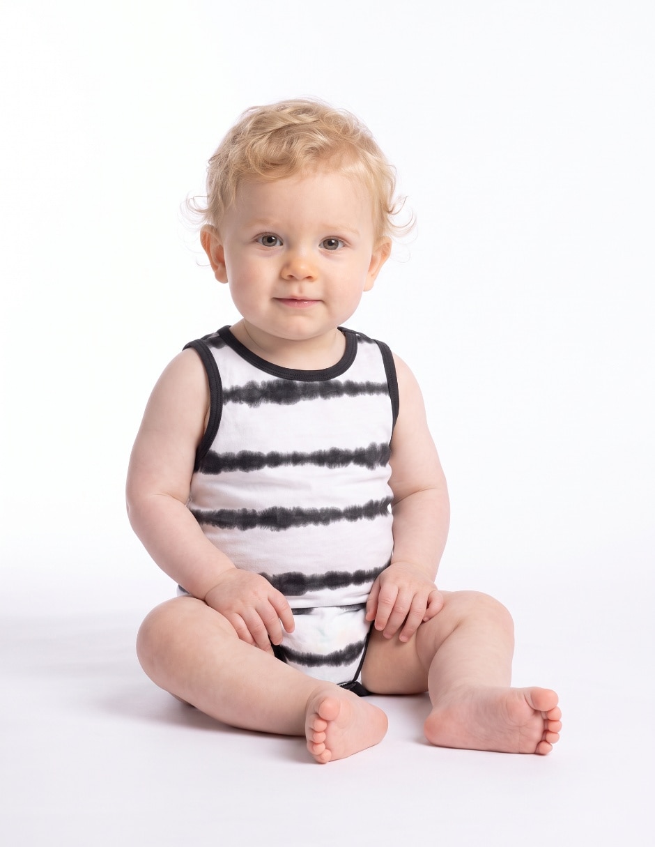 Set playera sin manga para bebé niño 1