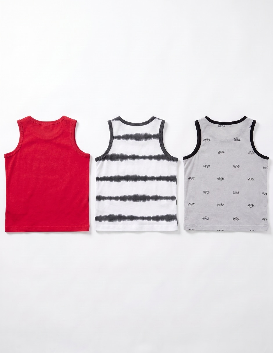 Set playera sin manga para bebé niño 4