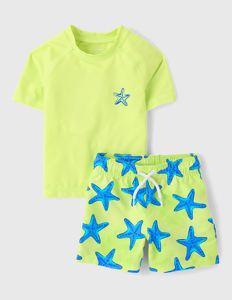 Conjunto traje de baño para niño Conjunto traje de baño para niño