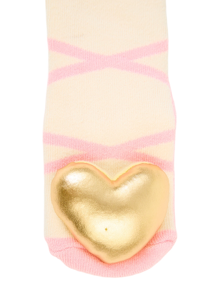 Calcetines antiderrapante de algodón para bebé niña 3