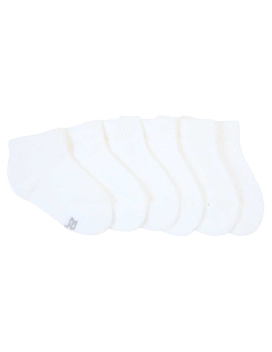 Set tín de algodón para bebé 6 pares Set tín de algodón para bebé 6 pares
