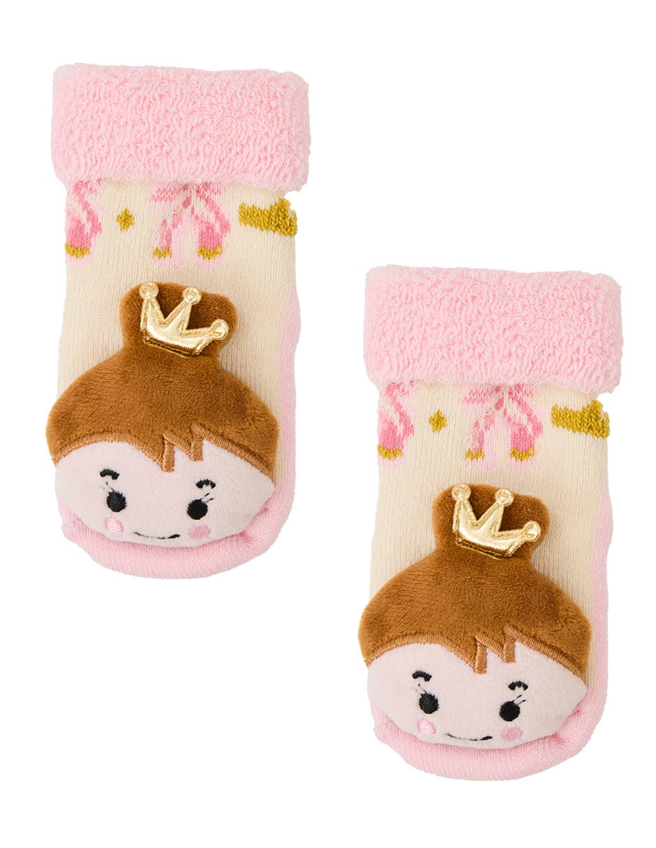 Calcetines antiderrapante de algodón para bebé niña Calcetines antiderrapante de algodón para bebé niña