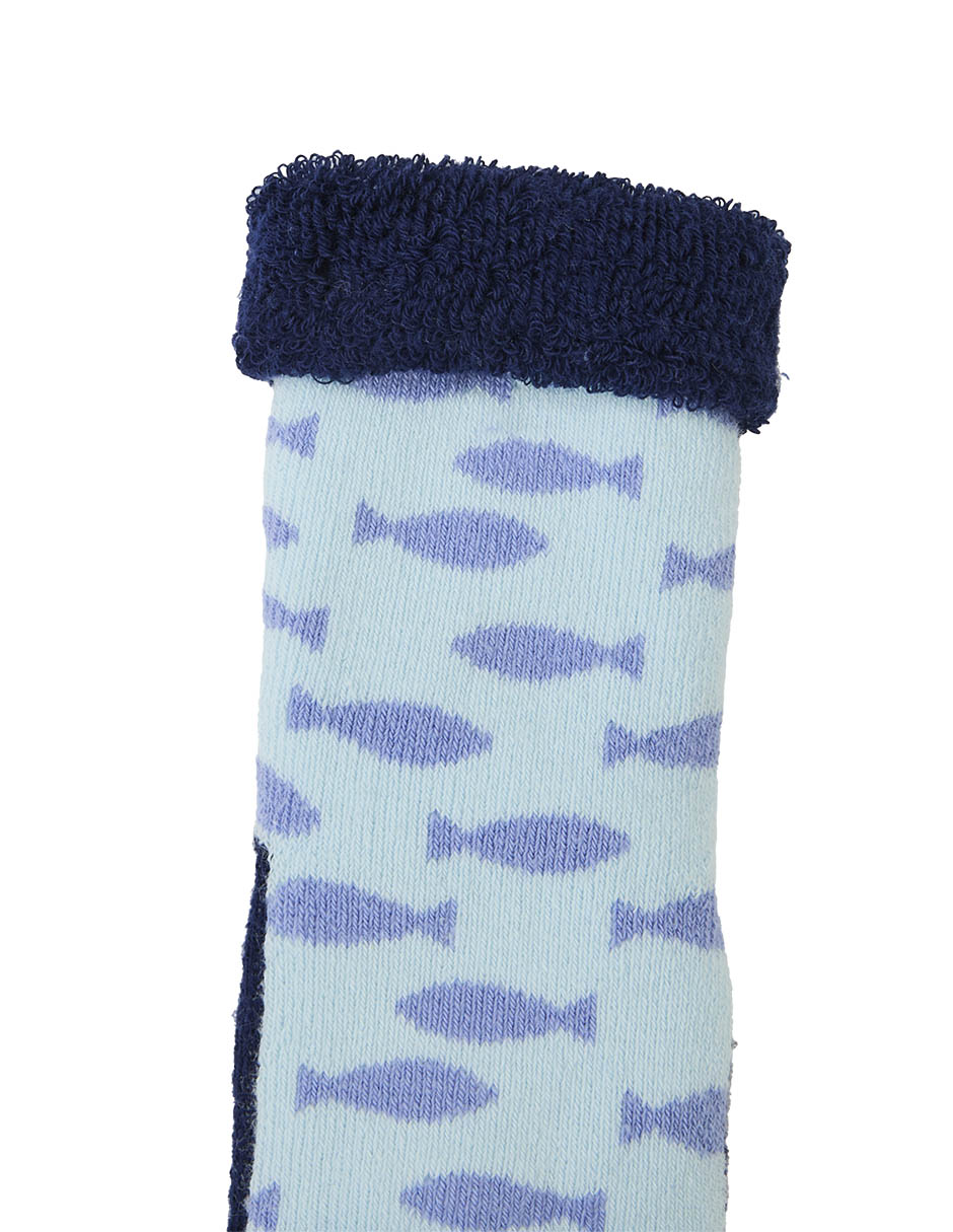 Calcetines antiderrapante de algodón para bebé niño 3
