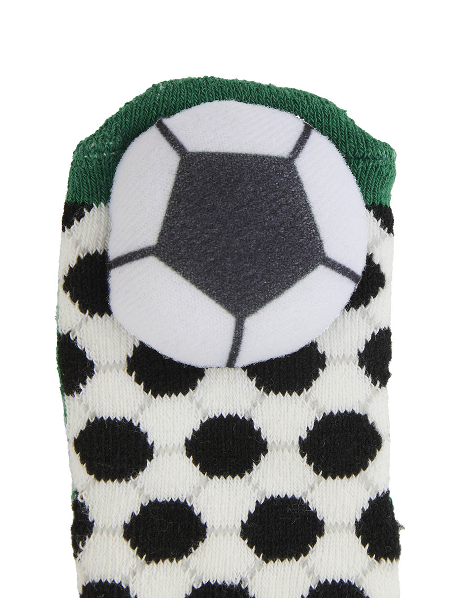 Calcetines antiderrapante de algodón para bebé niño 3