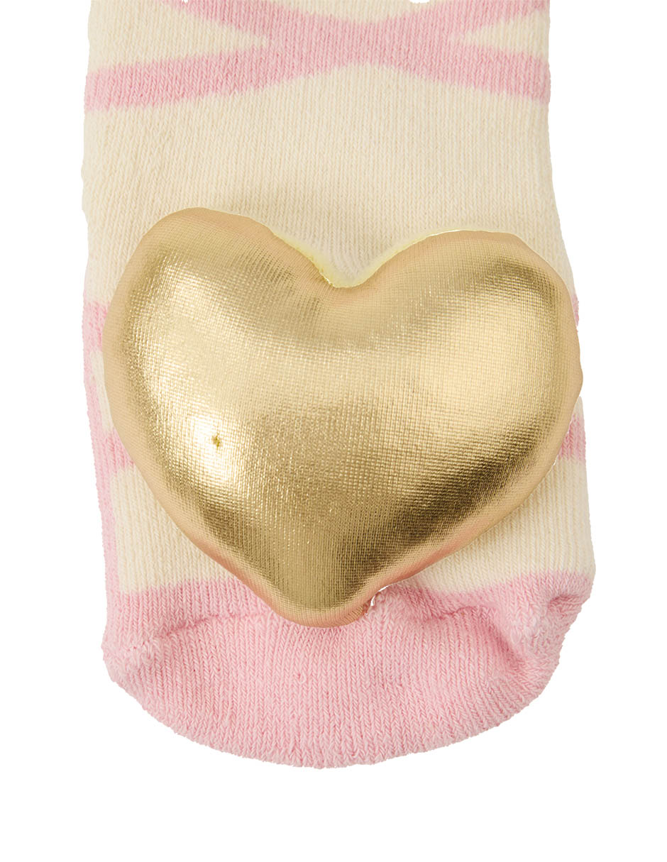 Calcetines antiderrapante de algodón para bebé niña 3