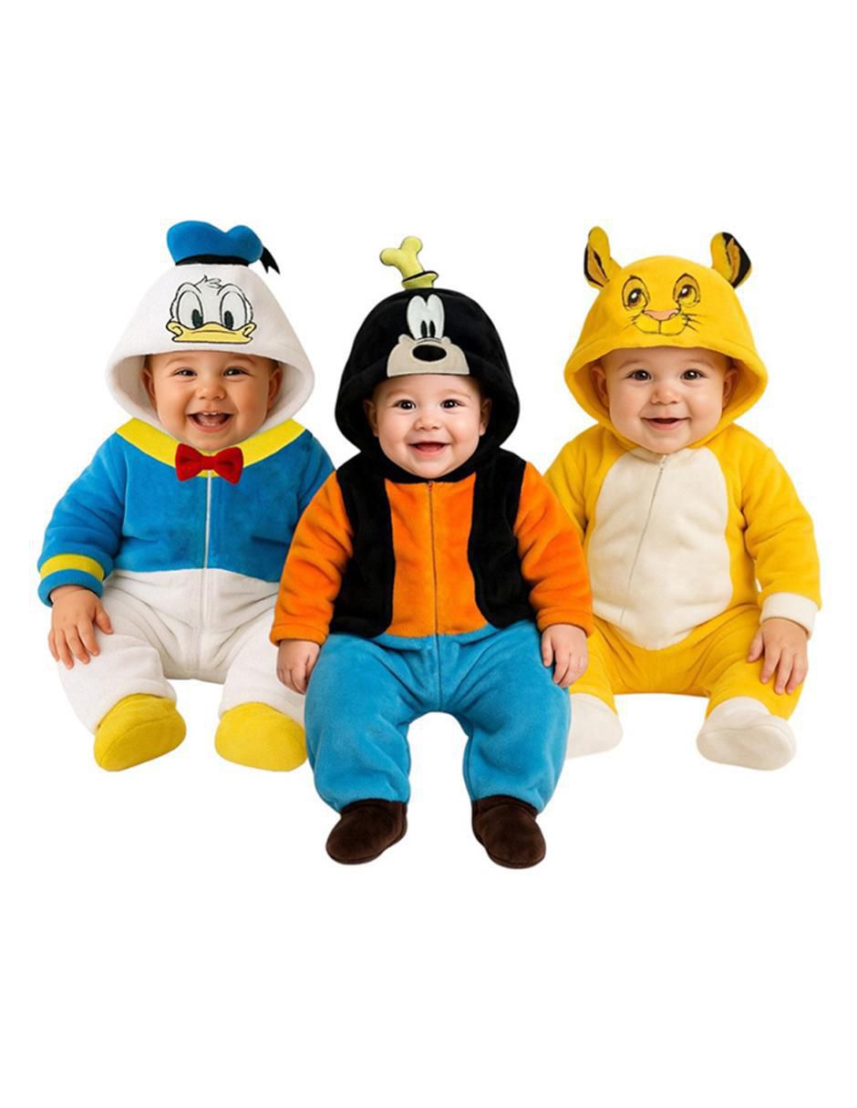 Mameluco Donald, Goofy Y Simba para bebé Mameluco Donald, Goofy Y Simba para bebé
