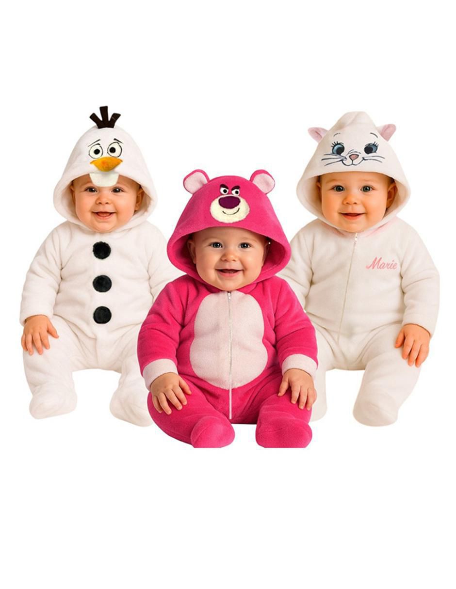 Mameluco Olaf, Lotso, Marie para bebé niña Mameluco Olaf, Lotso, Marie para bebé niña