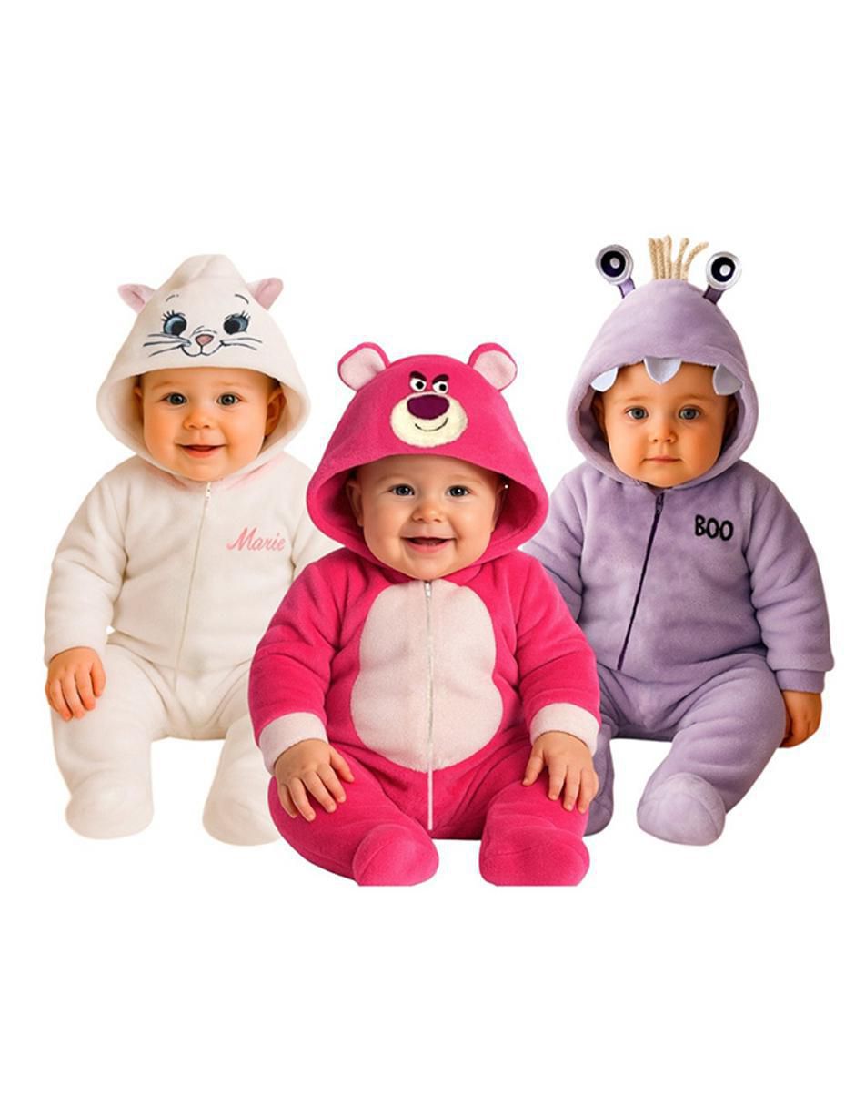 Mameluco Marie, Lotso Y Boo para bebé niña Mameluco Marie, Lotso Y Boo para bebé niña