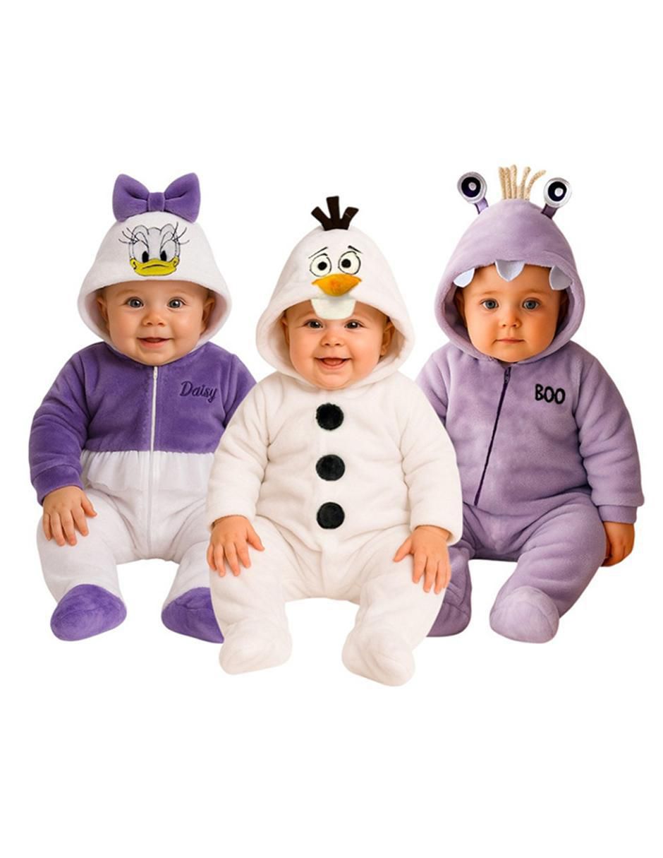 Mameluco Daisy, Olaf Y Boo para bebé niña Mameluco Daisy, Olaf Y Boo para bebé niña