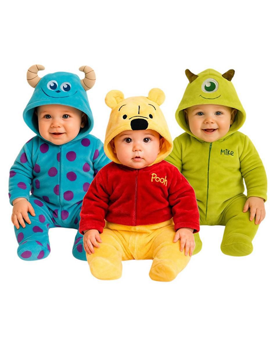 Mameluco Sully, Pooh Y Mike para bebé niño Mameluco Sully, Pooh Y Mike para bebé niño