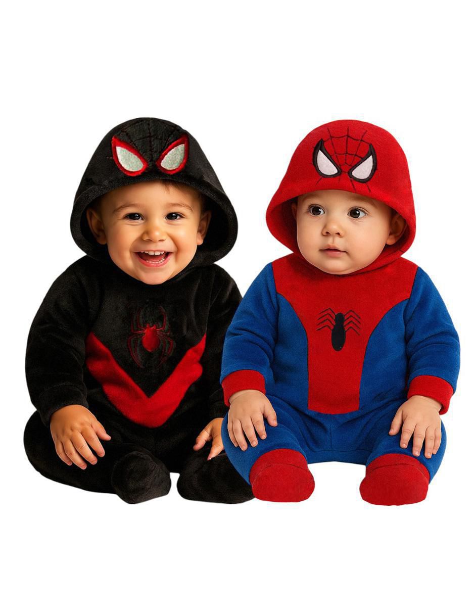 Mameluco Spiderman Y Miles Morales para bebé niño Mameluco Spiderman Y Miles Morales para bebé niño
