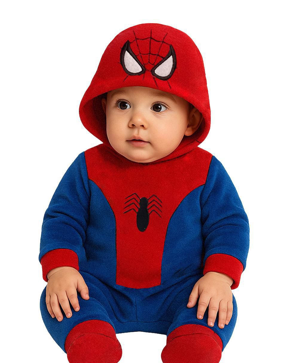 Mameluco Spiderman Y Miles Morales para bebé niño 3