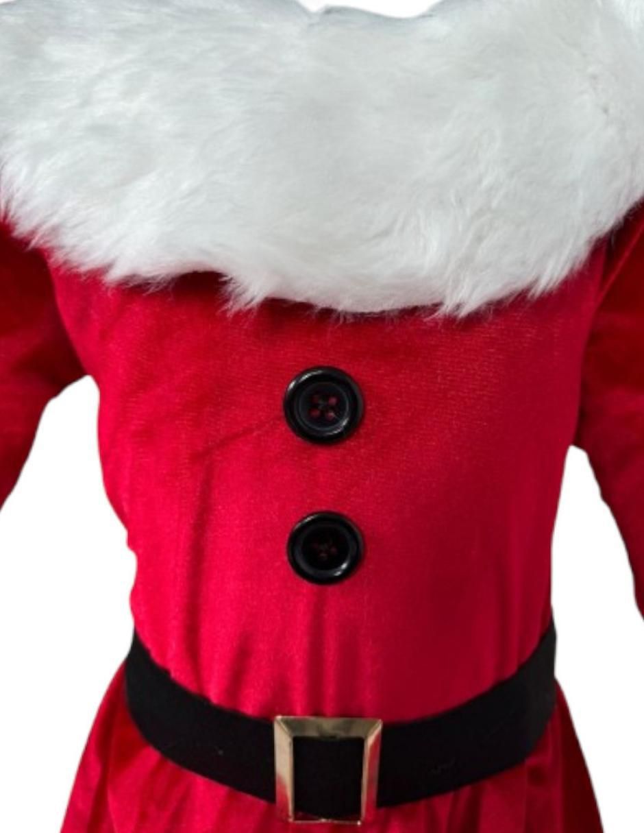 Disfraz de Santa Claus para niña 4