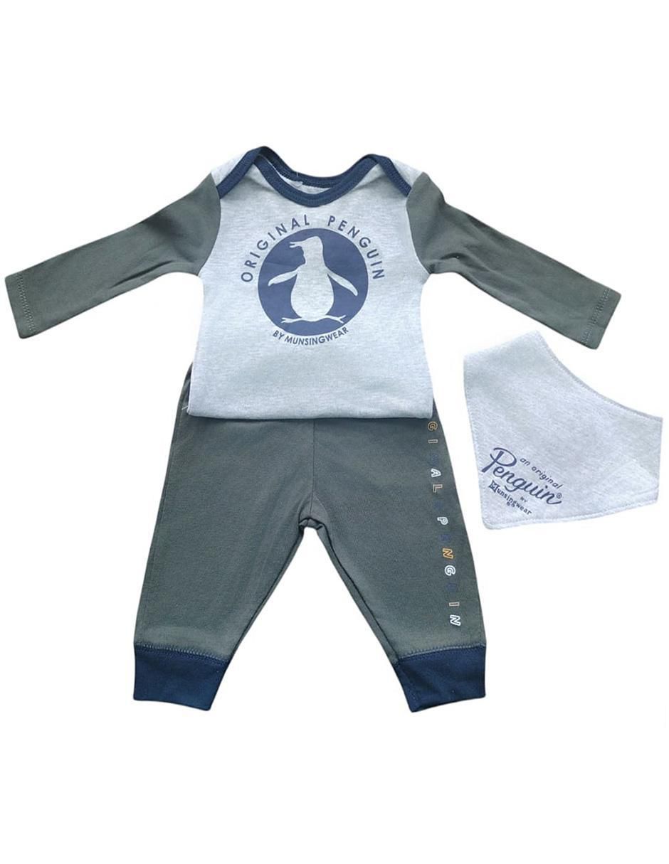 Mameluco Baby Penguin de algodón para bebé Mameluco Baby Penguin de algodón para bebé