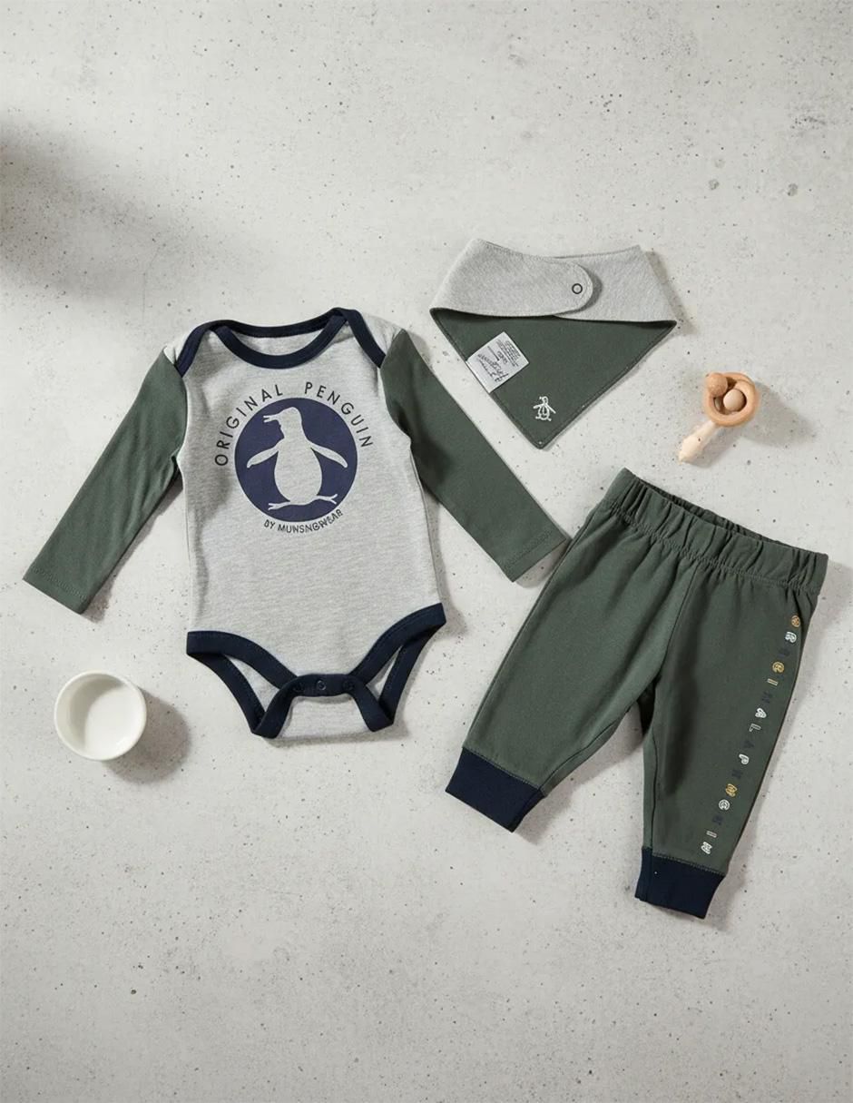 Mameluco Baby Penguin de algodón para bebé 6
