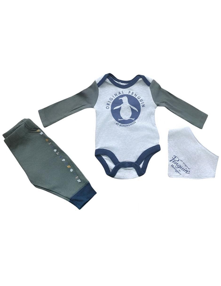 Mameluco Baby Penguin de algodón para bebé 4