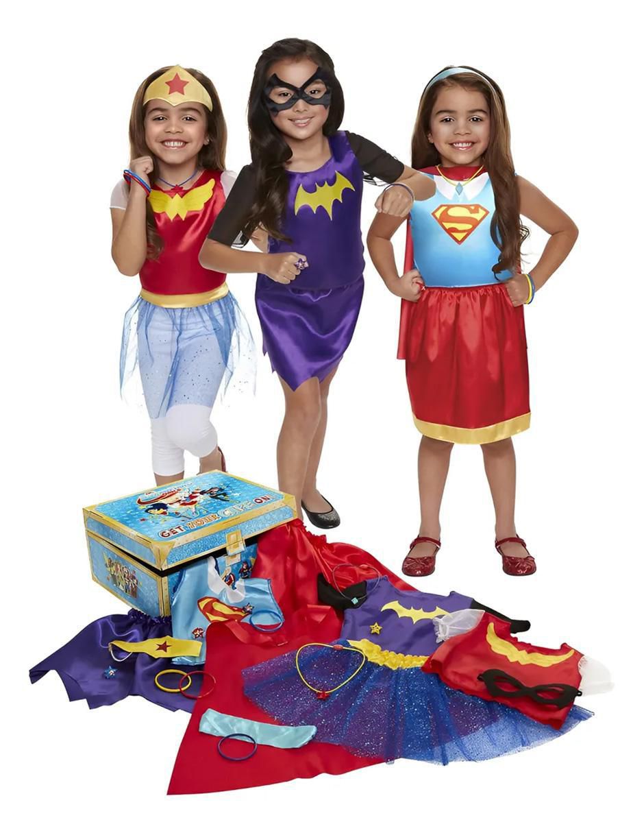 Disfraz Dc Comic de Super Hero Girls para niña Disfraz Dc Comic de Super Hero Girls para niña