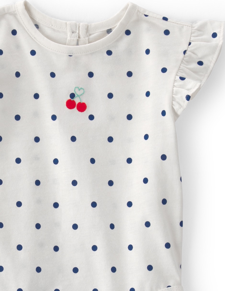 Conjunto de algodón para bebé niña 5