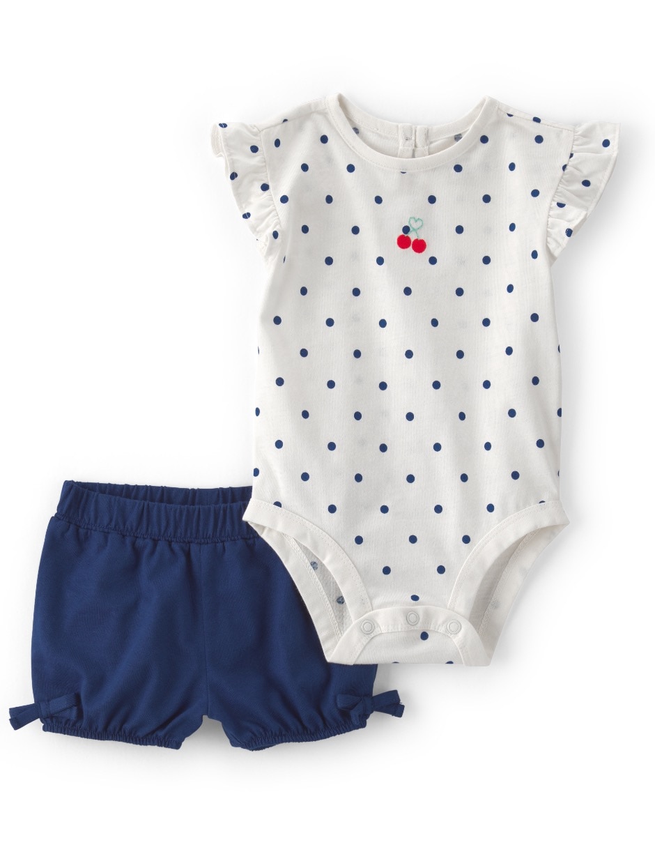 Conjunto de algodón para bebé niña 1