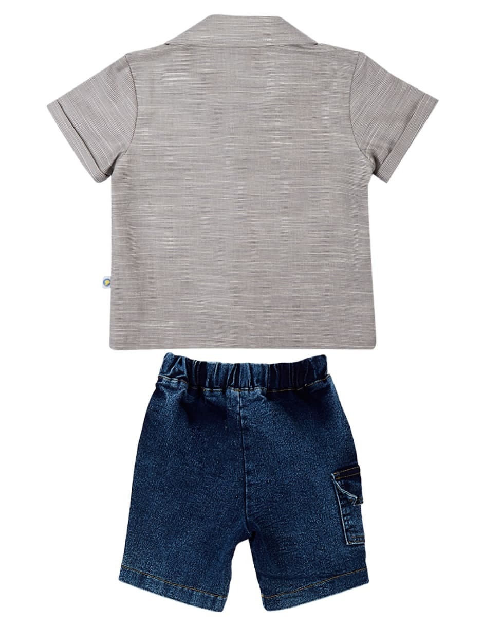 Conjunto short regular para bebé