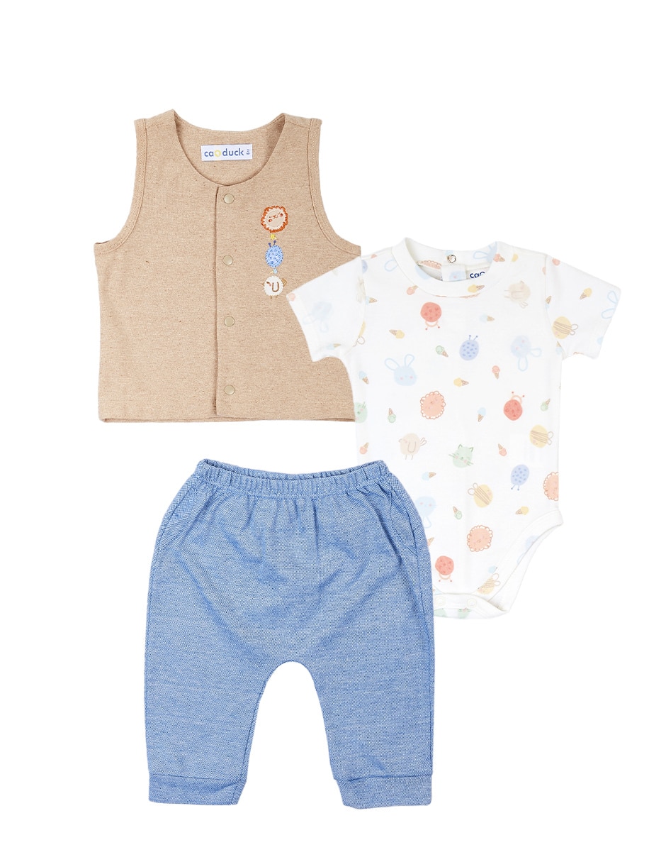 Conjunto de algodón para bebé niño