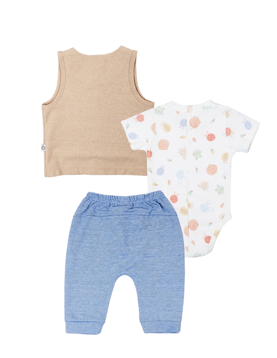 Conjunto de algodón para bebé niño 2
