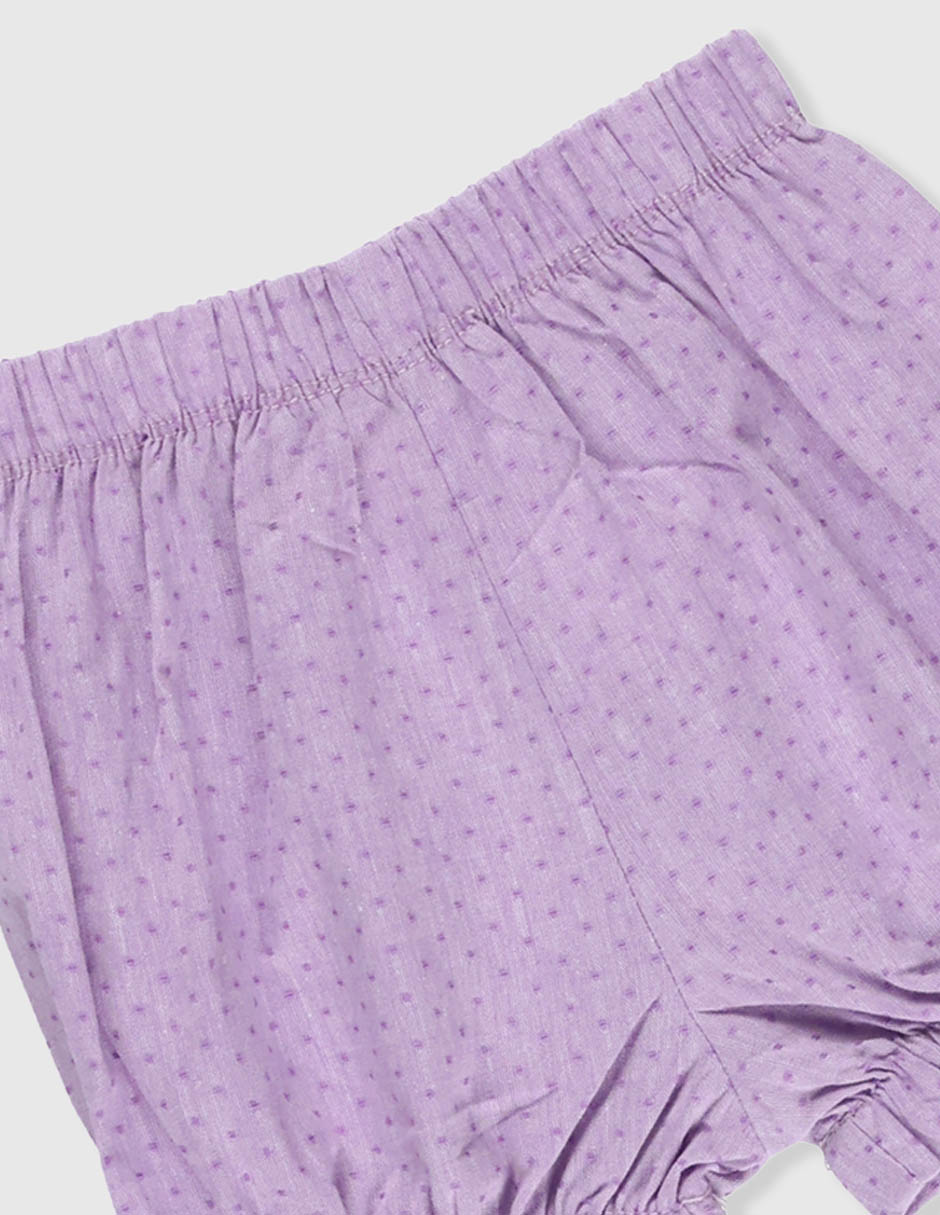 Conjunto de algodón para bebé niña 6