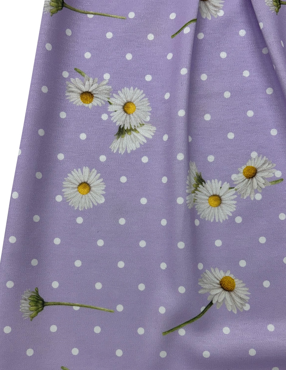 Vestido manga cap para bebé niña