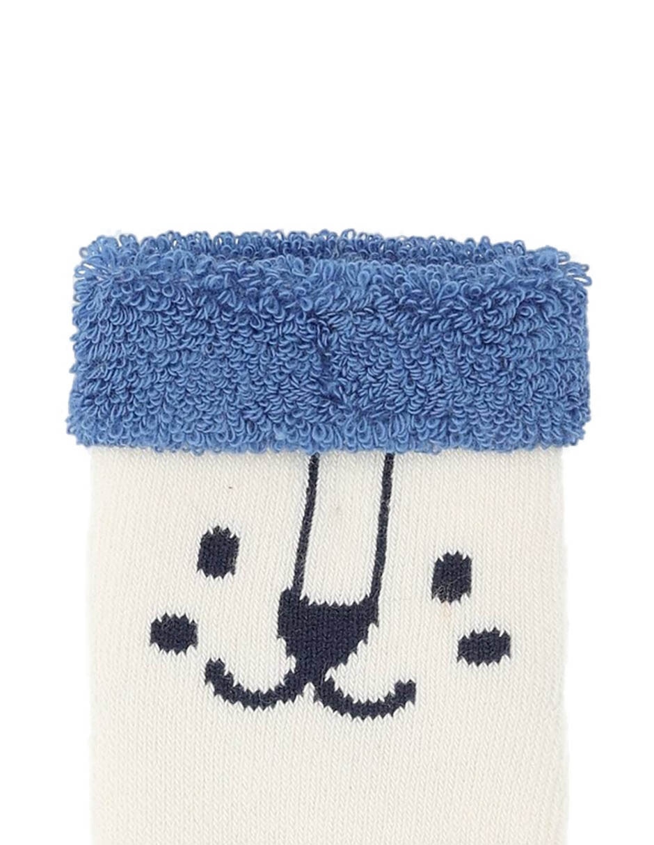 Set de tín Punto Blanco de algodón para bebé niño 3 pares