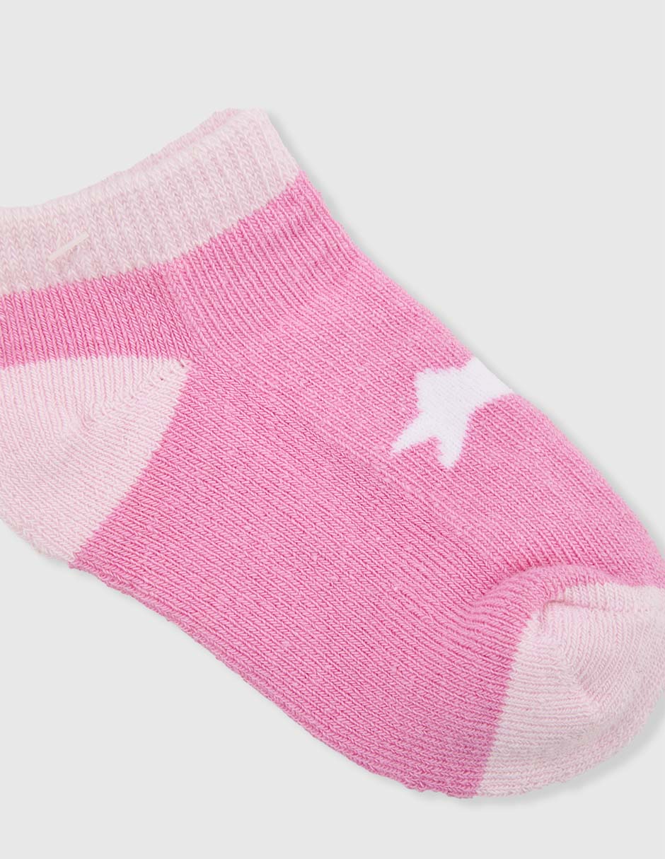 Set tín de algodón para bebé niña 5 pares