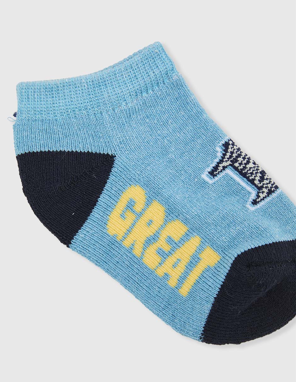 Set tín de algodón para bebé niño 5 pares 5