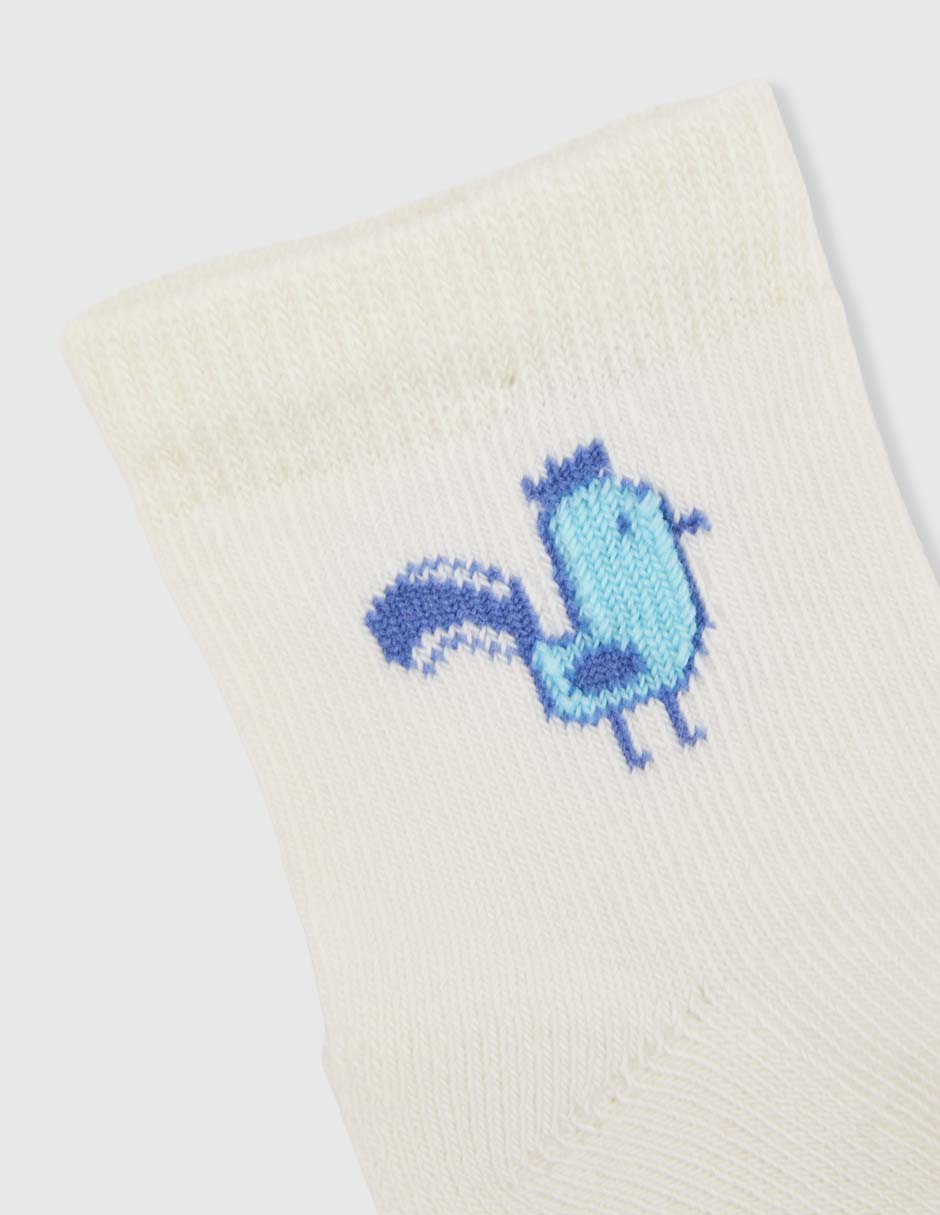 Set calcetín antiderrapante de algodón para bebé niño 6 pares 4
