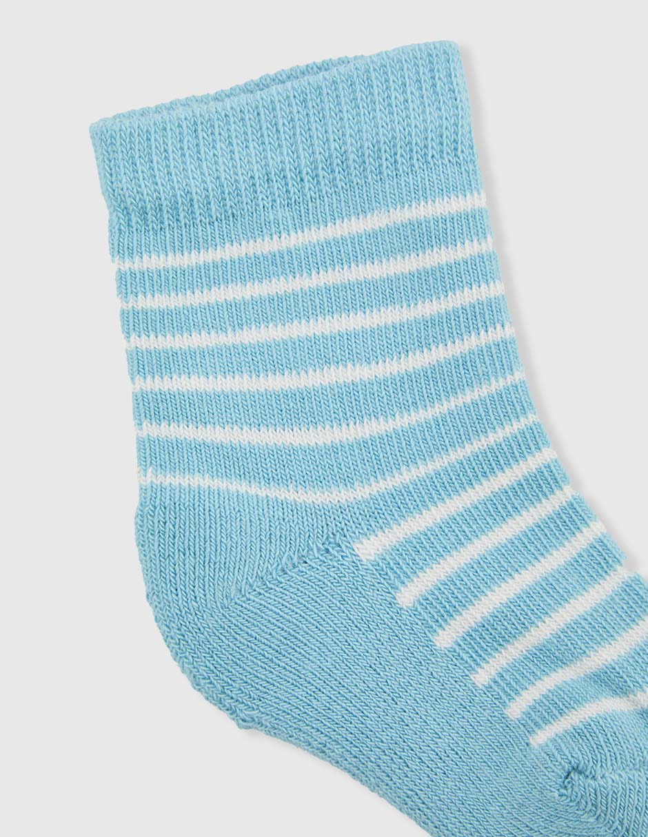 Set calcetín antiderrapante de algodón para bebé niño 6 pares 2