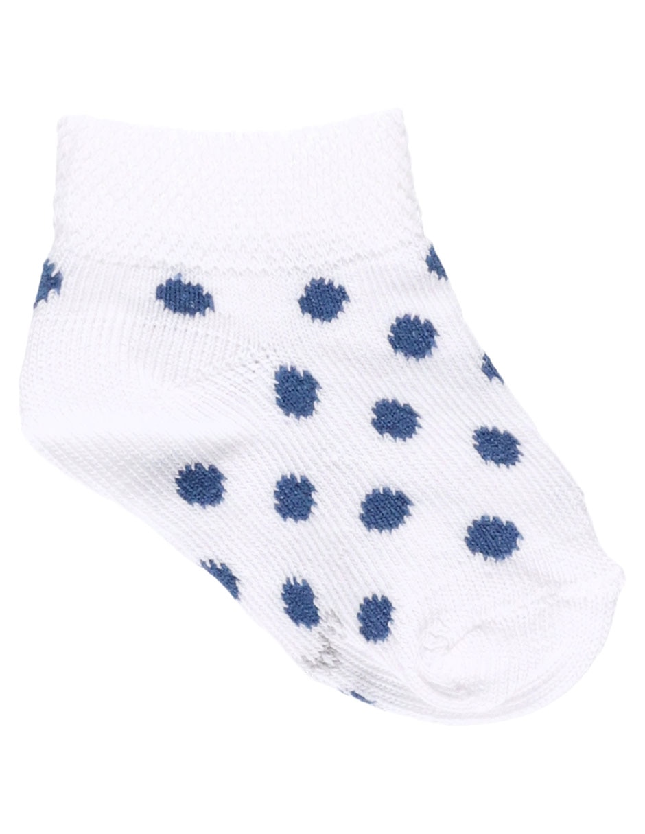 Set tín de algodón para bebé niña 5 pares 3