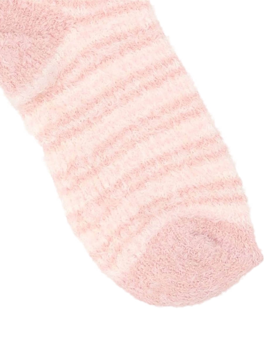 Set calcetín antiderrapante de algodón para bebé niña 3 pares 3