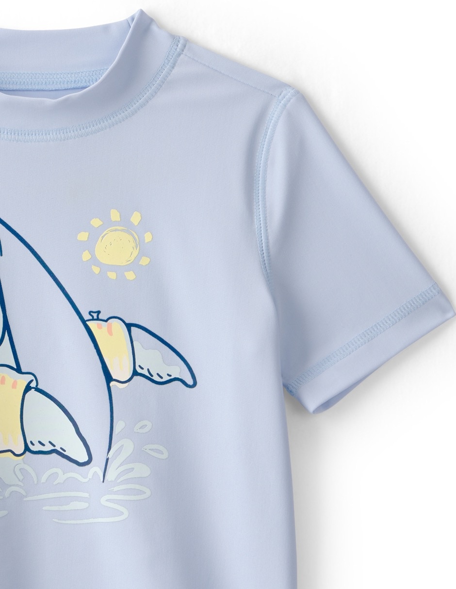 Playera manga corta para bebé niño