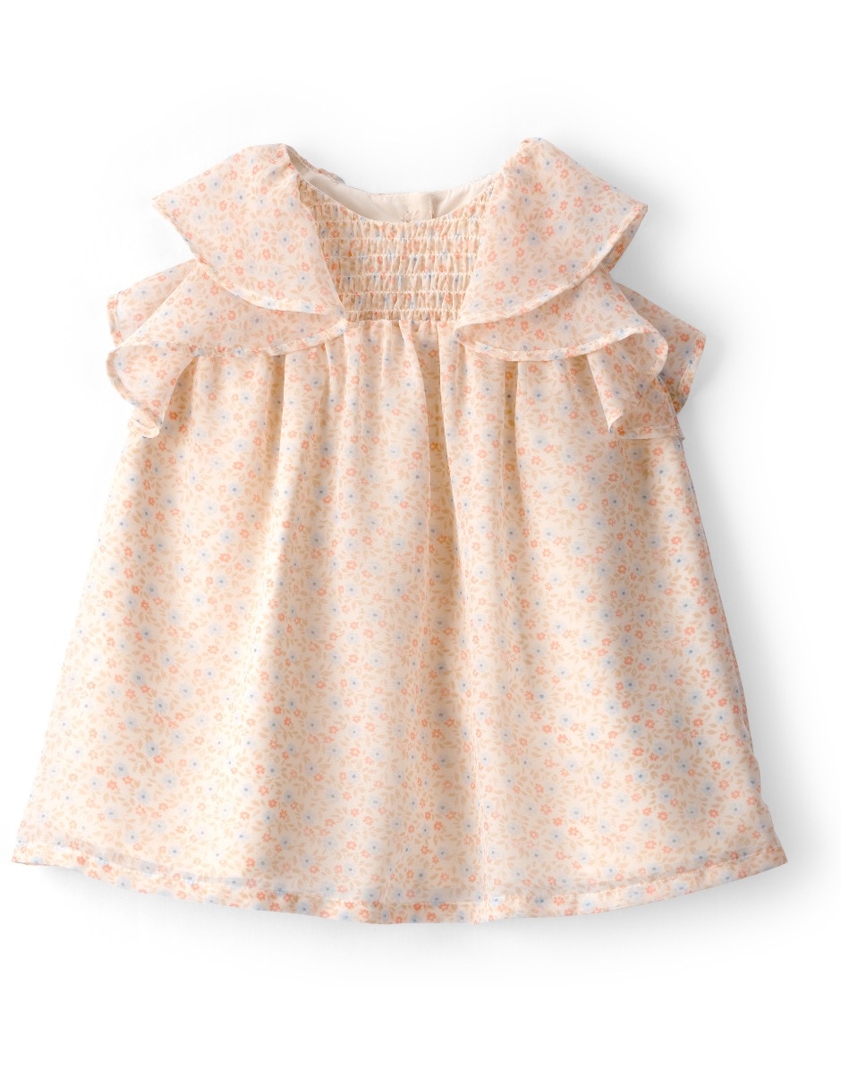 Vestido con calzón manga mariposa para bebé niña Vestido con calzón manga mariposa para bebé niña
